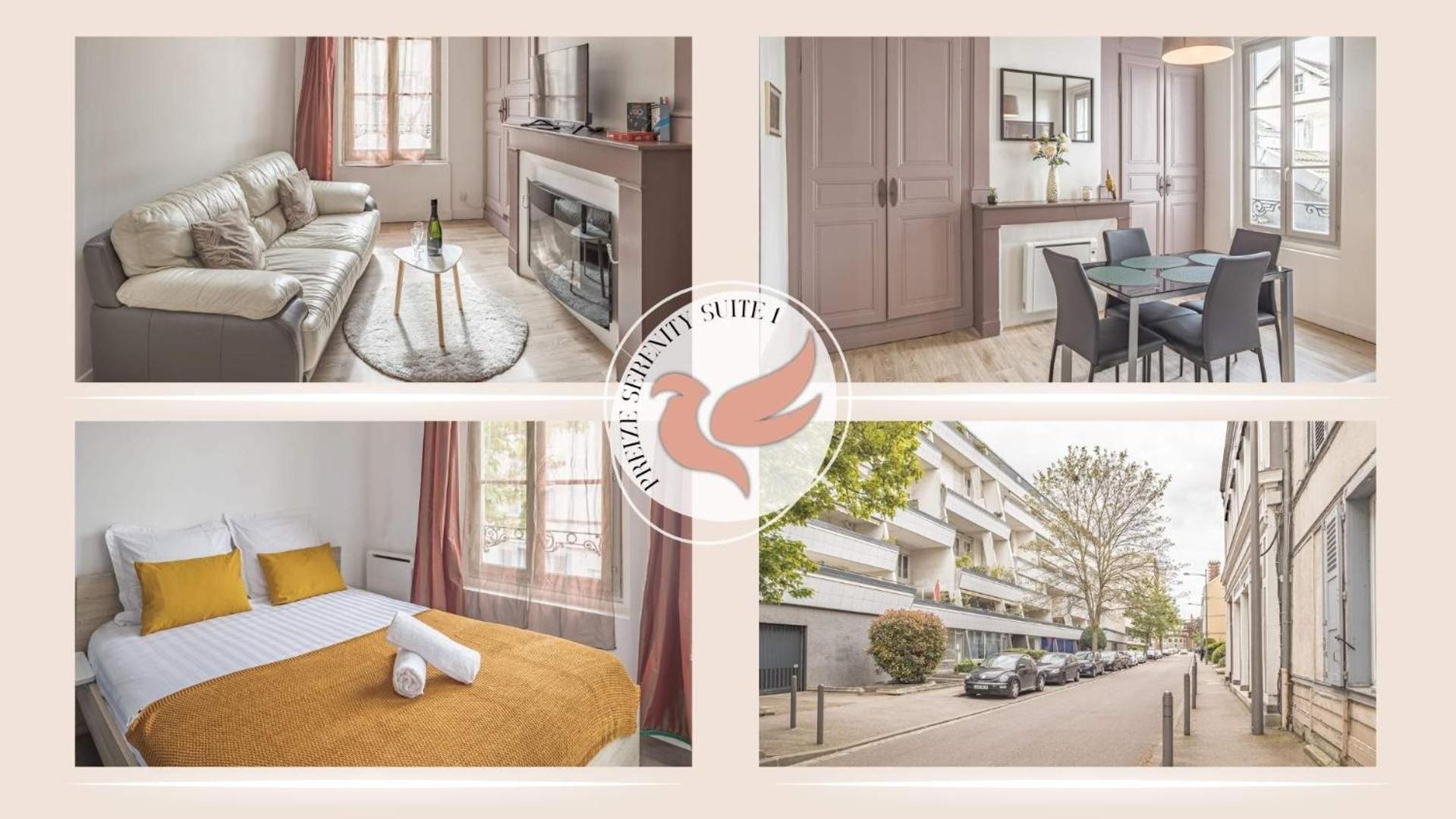 Preize Serenity Suite 1 - Hypercentre - 2 Pers. Troyes Exterior photo